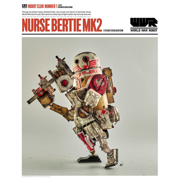 NURSE BERTIE Mk2 by Ashley Wood