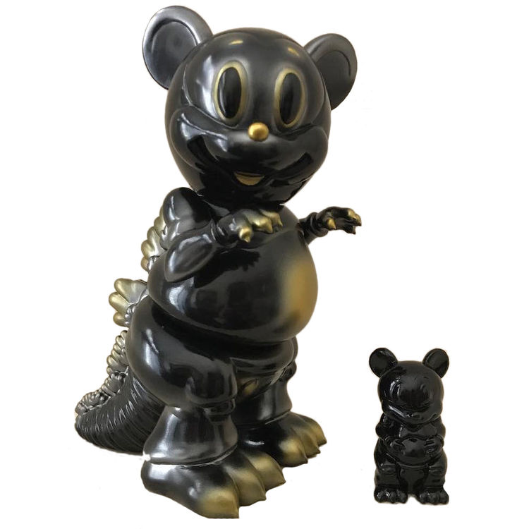 Black Mousezilla by Ron English