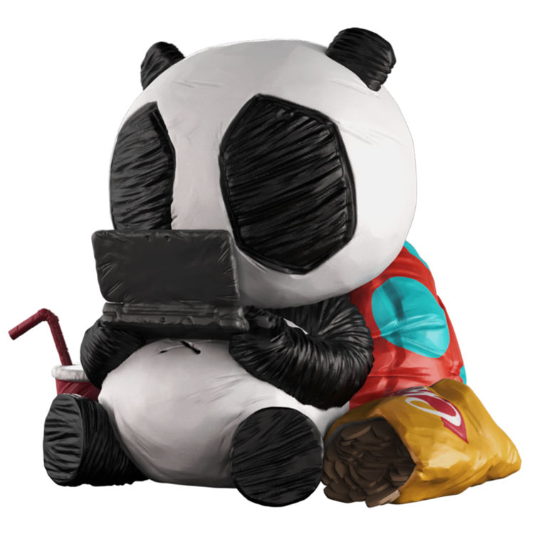 Panda Ink Gamer by Cacooca