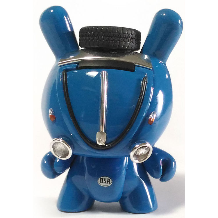Mini VW Dunny - Cobalt Blue by Jan Calleja