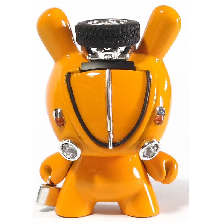 Mini VW Dunny - Chrome Yellow by Jan Calleja
