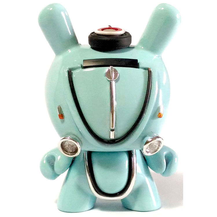 Mini VW Dunny - Brunswick Blue by Jan Calleja