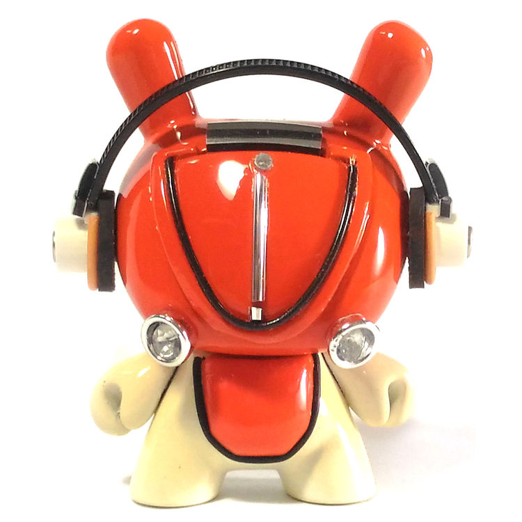 Mini VW Dunny - Fiesta Orange by Jan Calleja