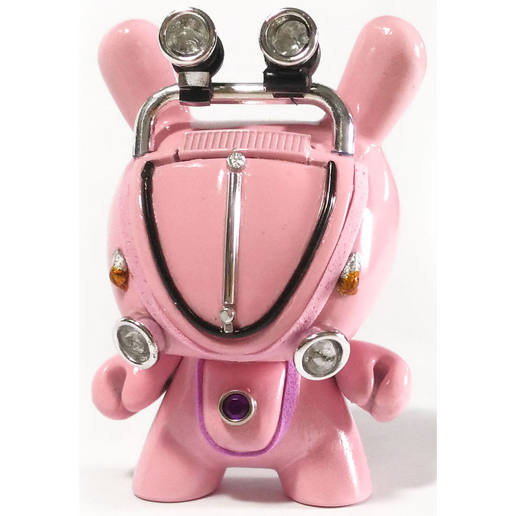 Mini VW Dunny - Bubblegum Pink by Jan Calleja