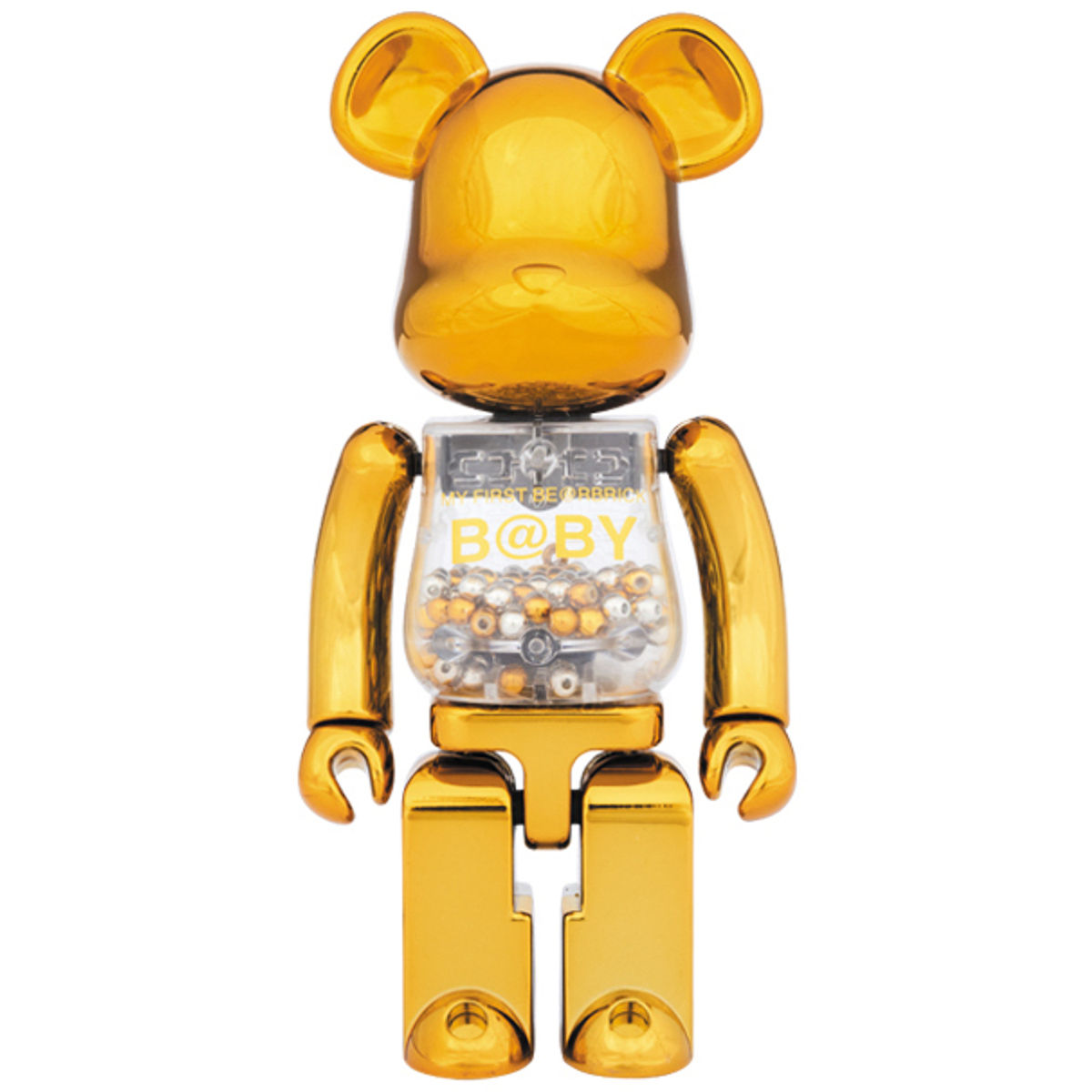 100% - My First Be@rbrick B@by Chrome Gold
