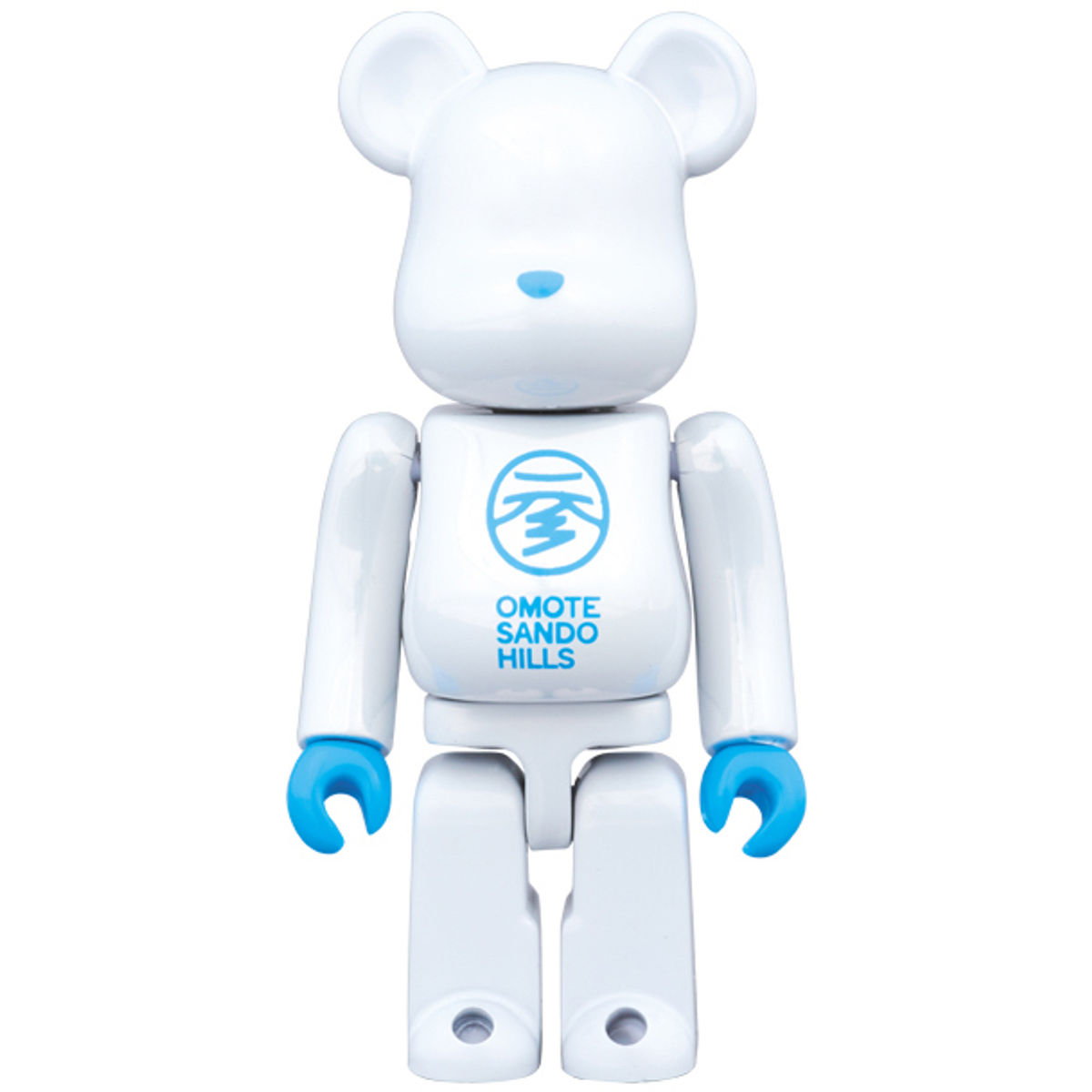 100% Omote Sando Hills Be@rbrick White