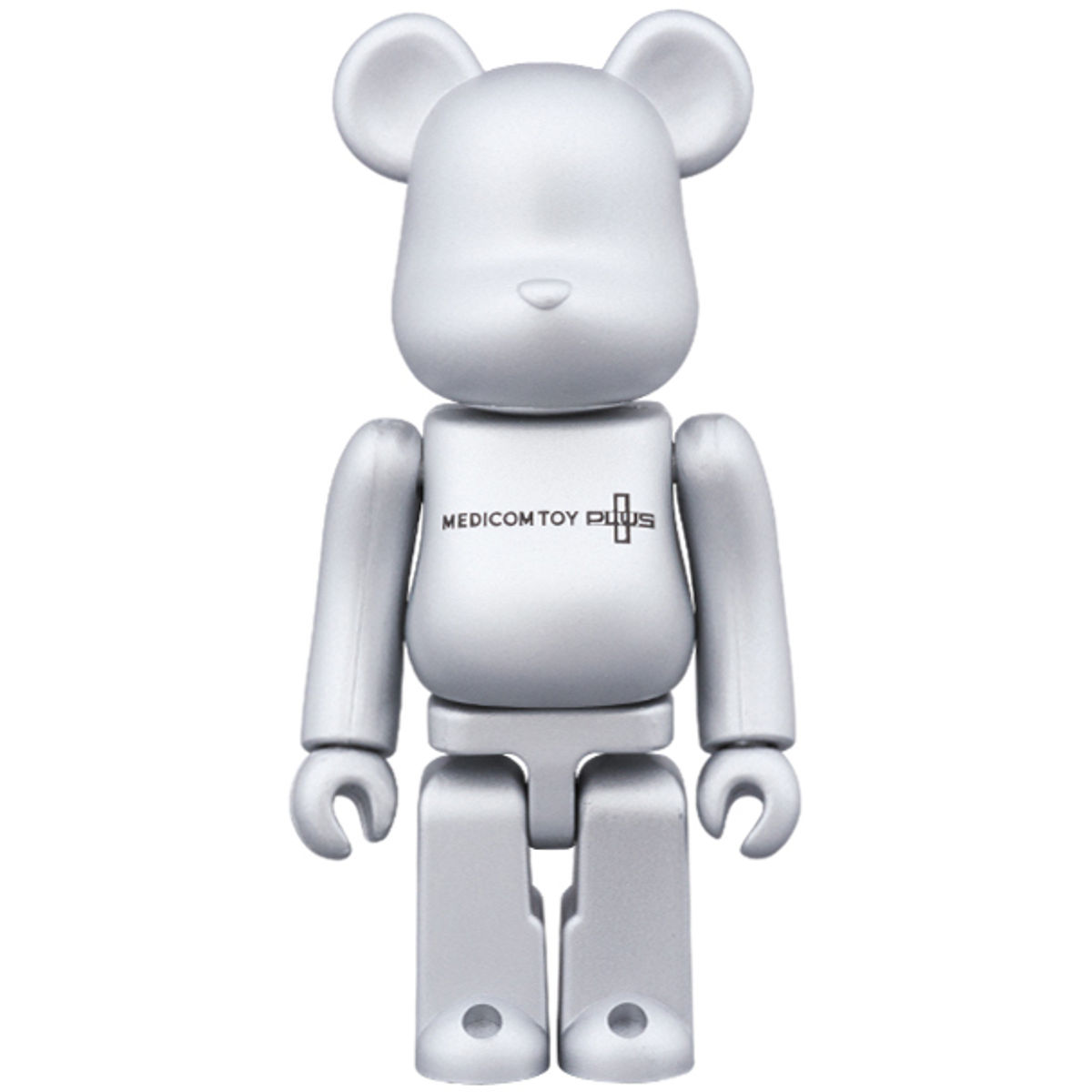 Be@rbrick Silver Basic - Medicom Toy Plus