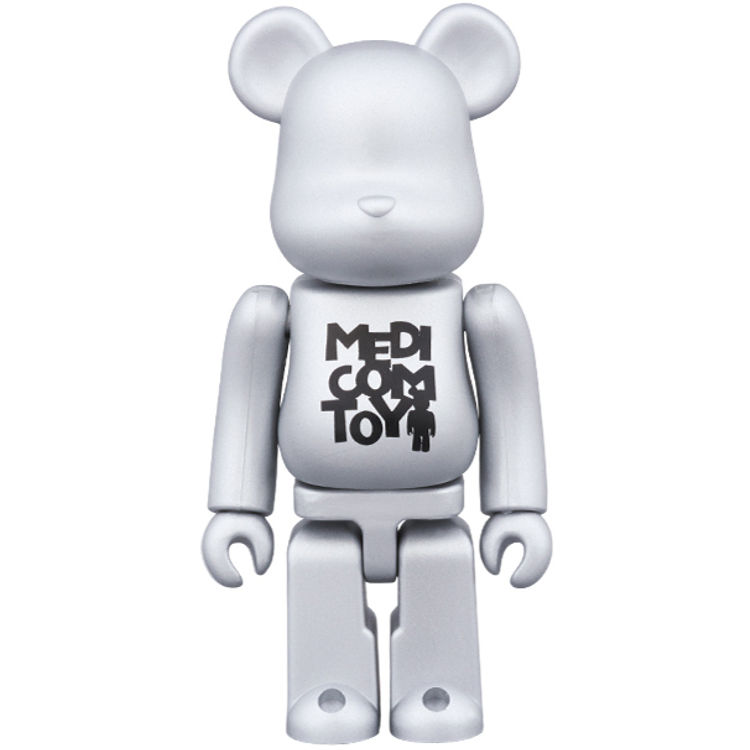Be@rbrick Silver Basic - Medicom Toys by Medicom