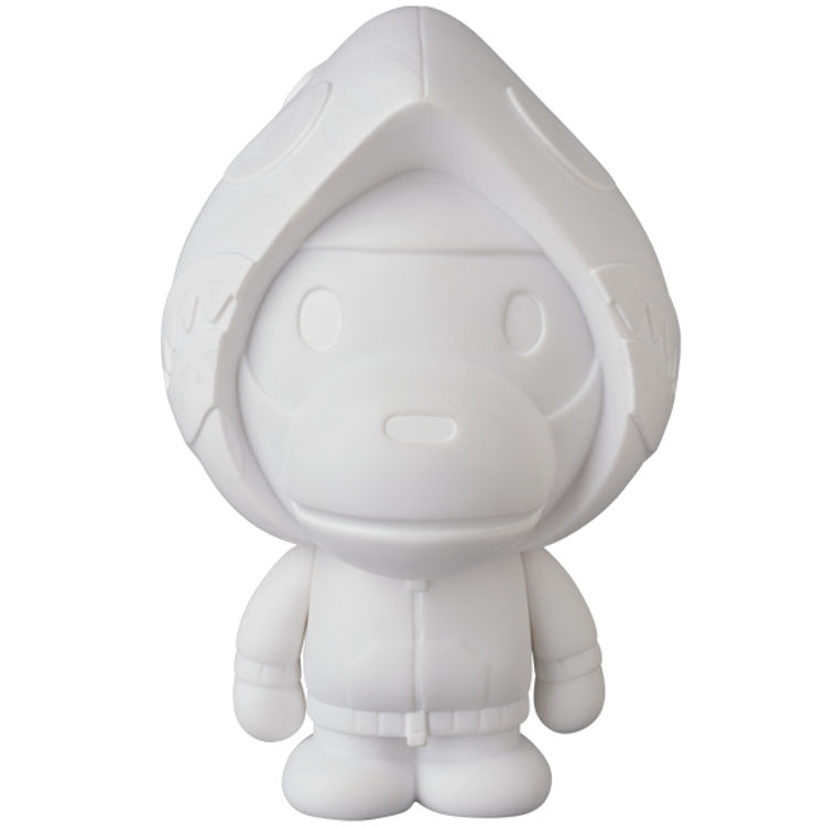 Blank White Baby Milo Shark VCD by BAPE (A Bathing Ape)