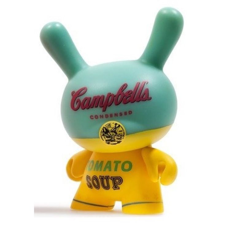 Yellow Campbell's Soup Can by Andy Warhol