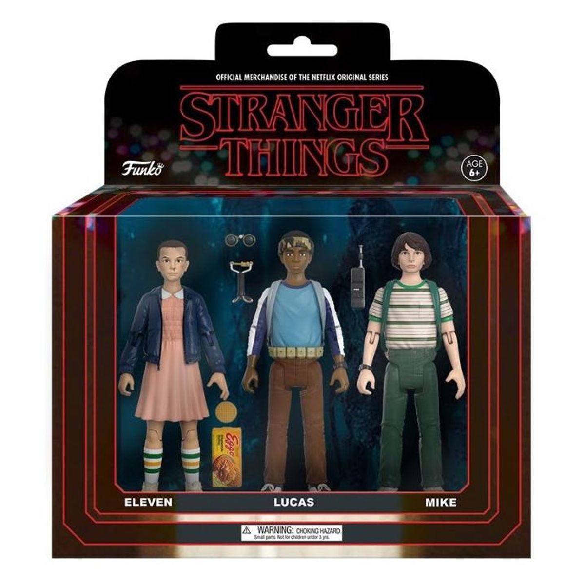 Eleven, Lucas, Mike : Strange Things (Set)