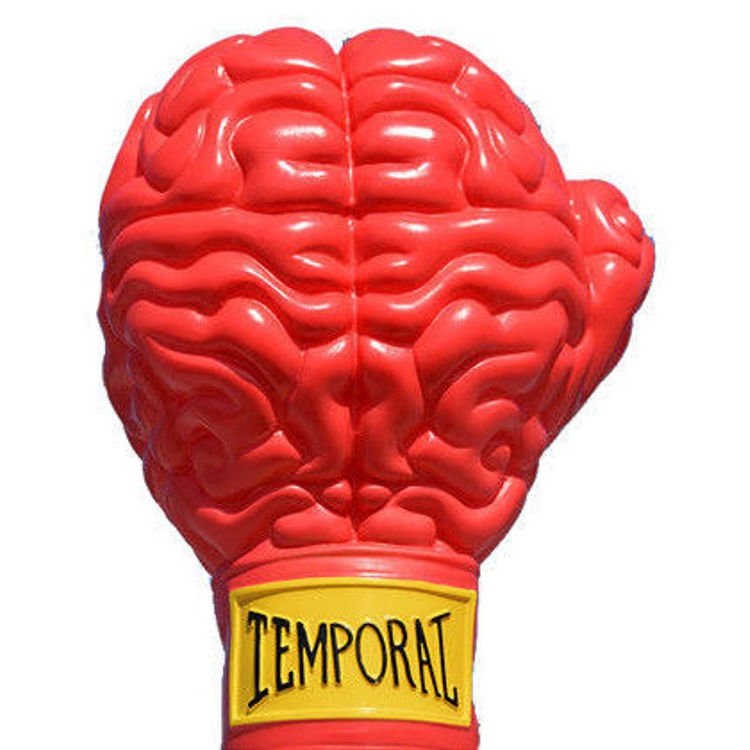 4.75" Boxing Brain Red (Left Hand) by Ron English