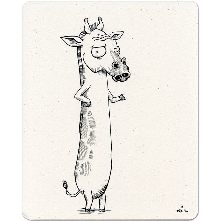 Rick and Morty - Reverse Giraffe by N.C. Winters