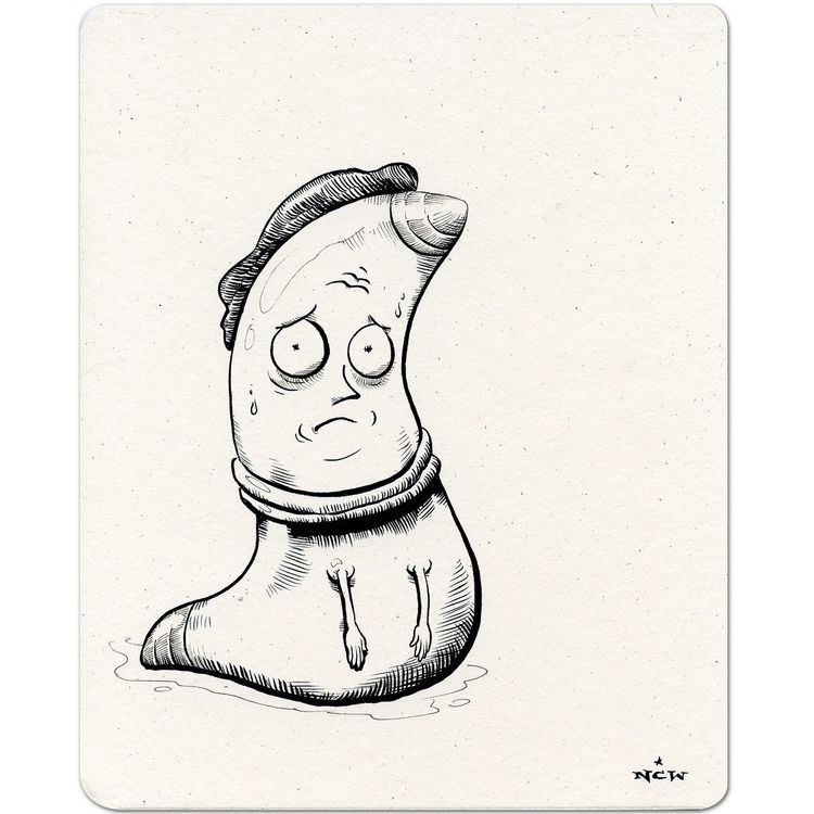 Rick and Morty - Jerry Slug by N.C. Winters
