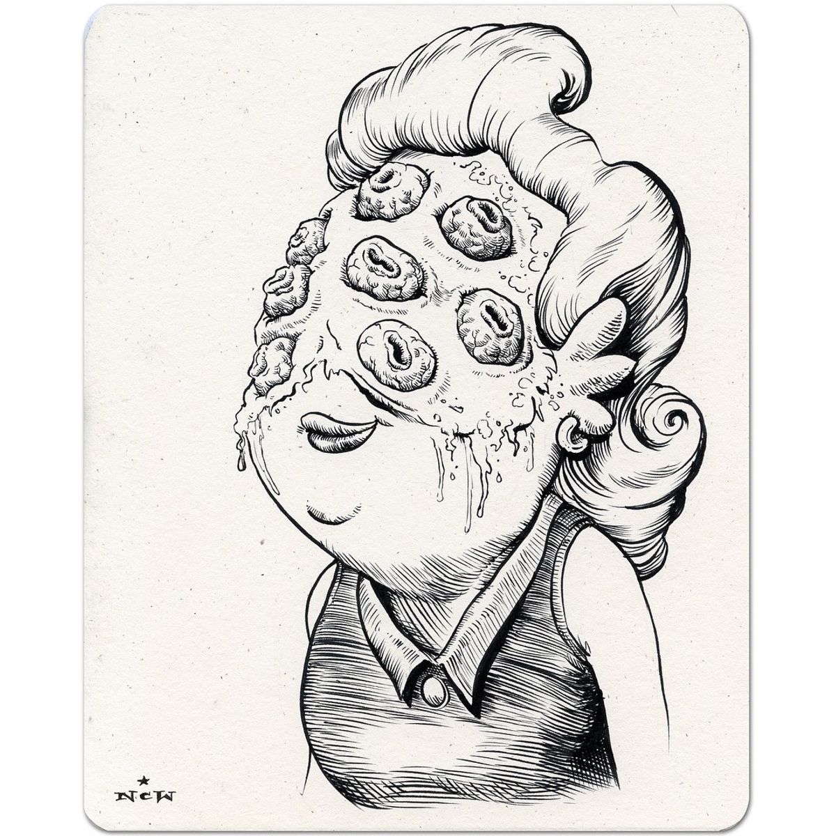 Rick and Morty - Eyehole Woman