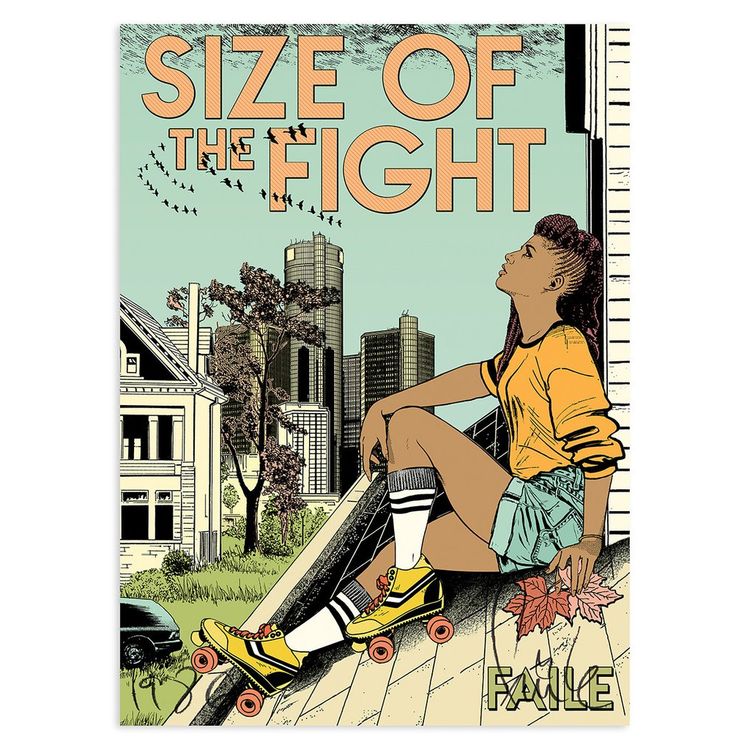 The Size of the Fight by FAILE