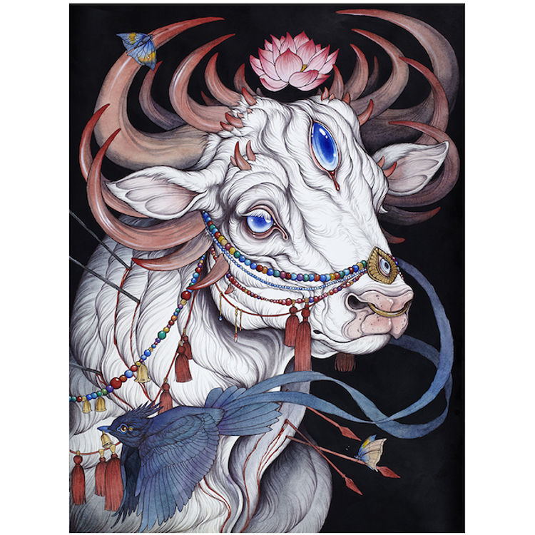 The Sacred Bull by Caitlin Hackett