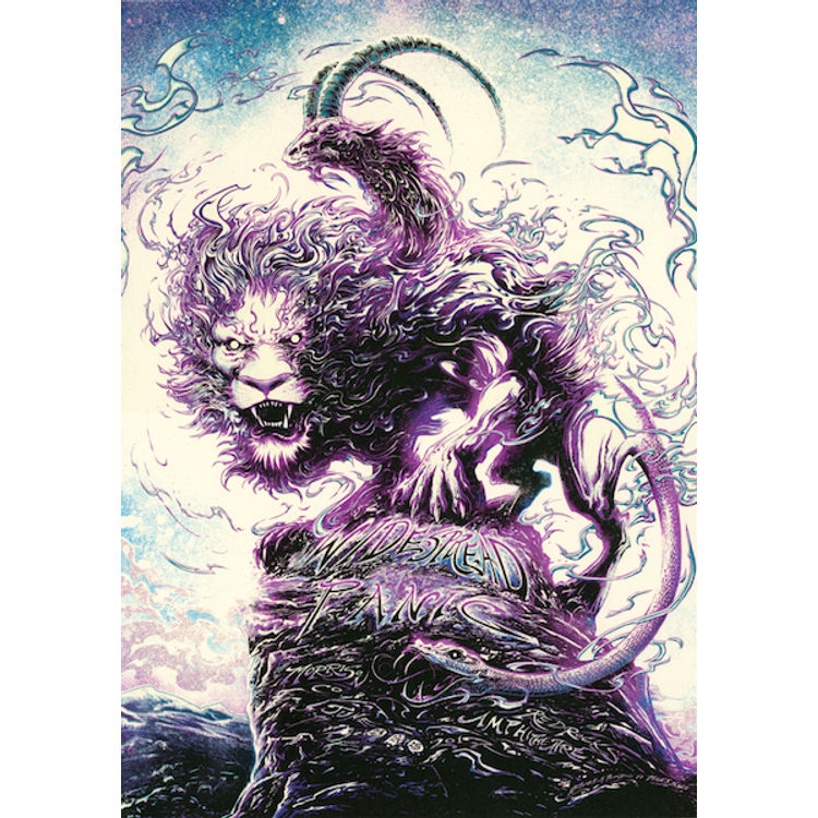 Widespread Panic – Morrison, CO 2017 (Sour Grape GID Inks) by Miles Tsang