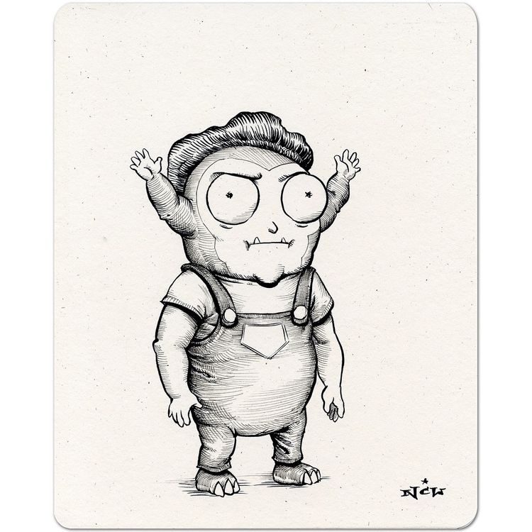 Rick and Morty - Morty Jr. by N.C. Winters