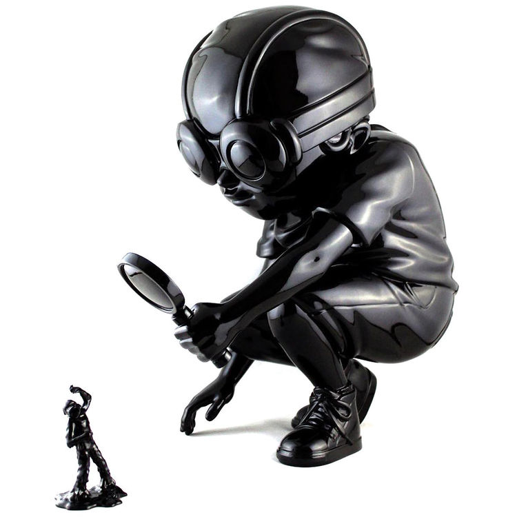 Black Fry Flyboy by Hebru Brantley