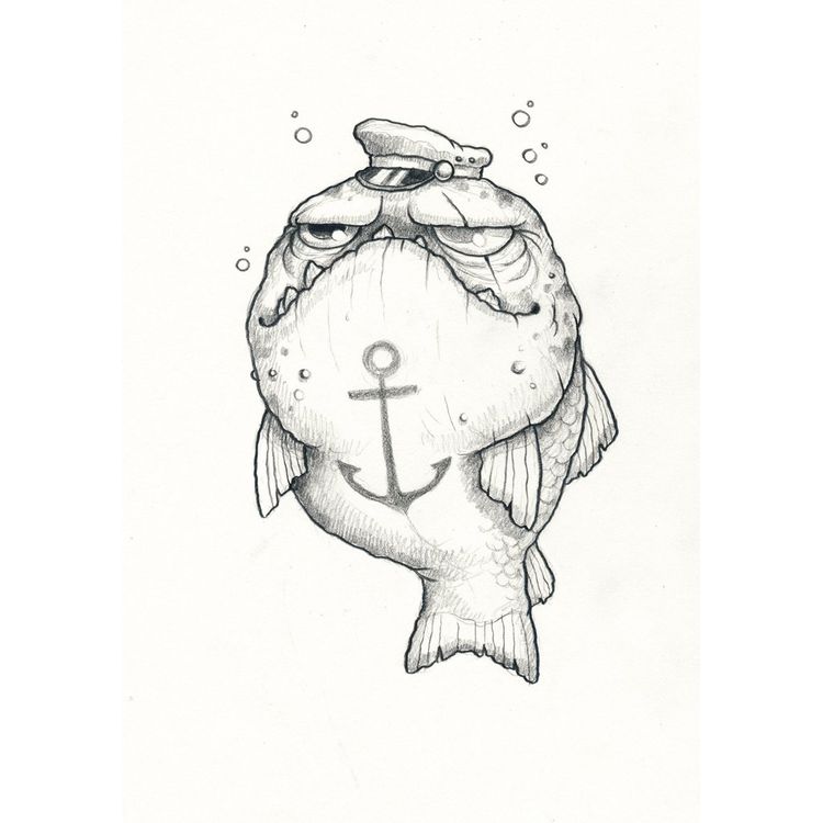 Original Drawing #711 by Chris Ryniak