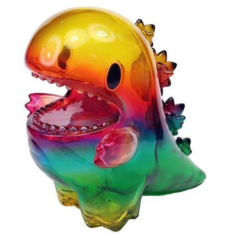 Rainbow Dino by Mark Nagata