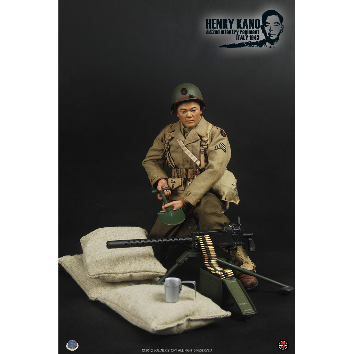 HENRY KANO - 442nd Infantry Regiment Italy 1943 - SS-059