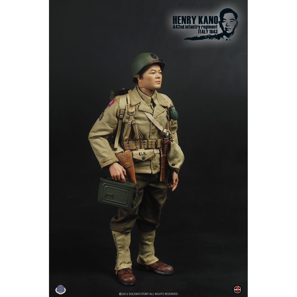 HENRY KANO - 442nd Infantry Regiment Italy 1943 - SS-059