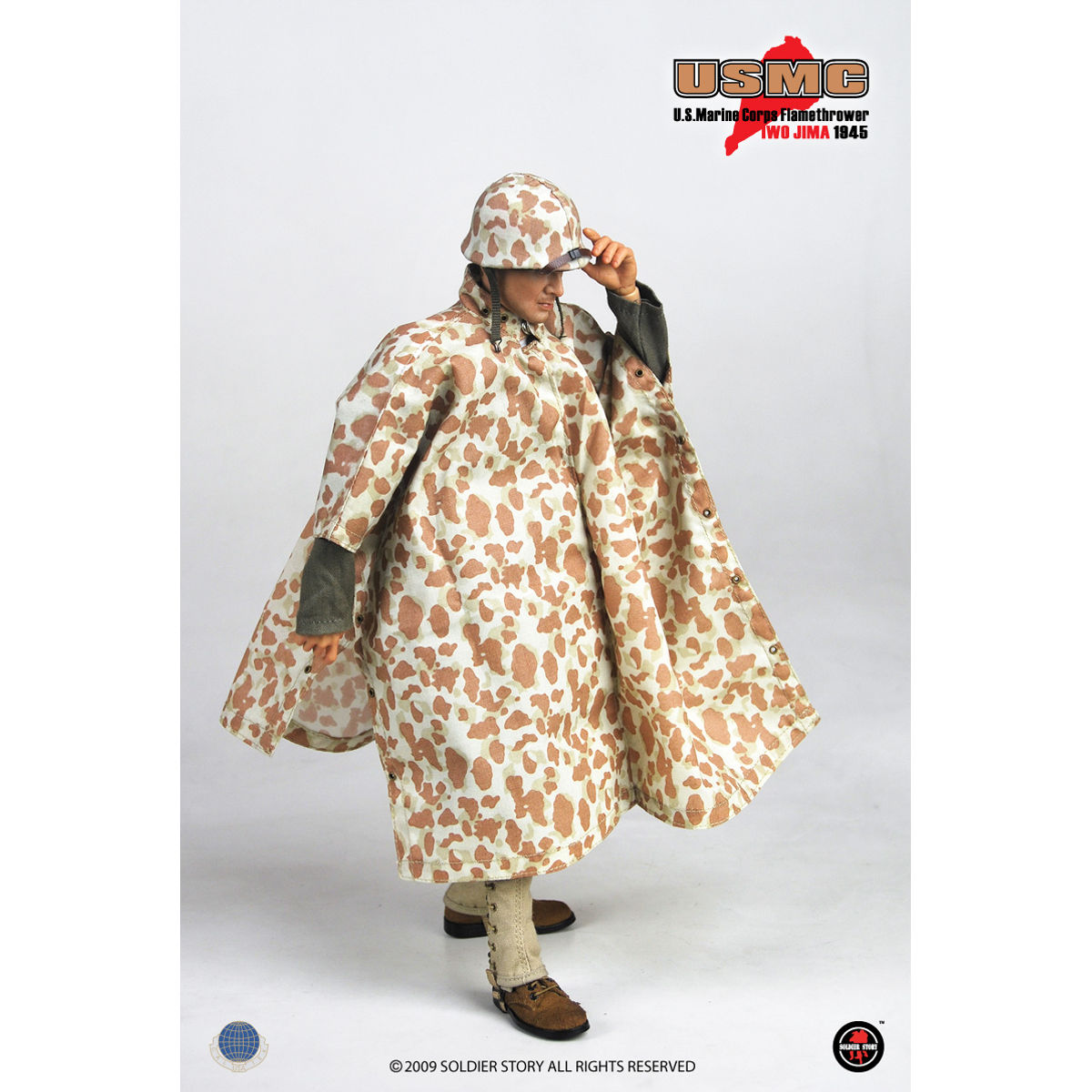 U.S.M.C. FLAMETHROWER IWO JIMA 1945 - SS-035