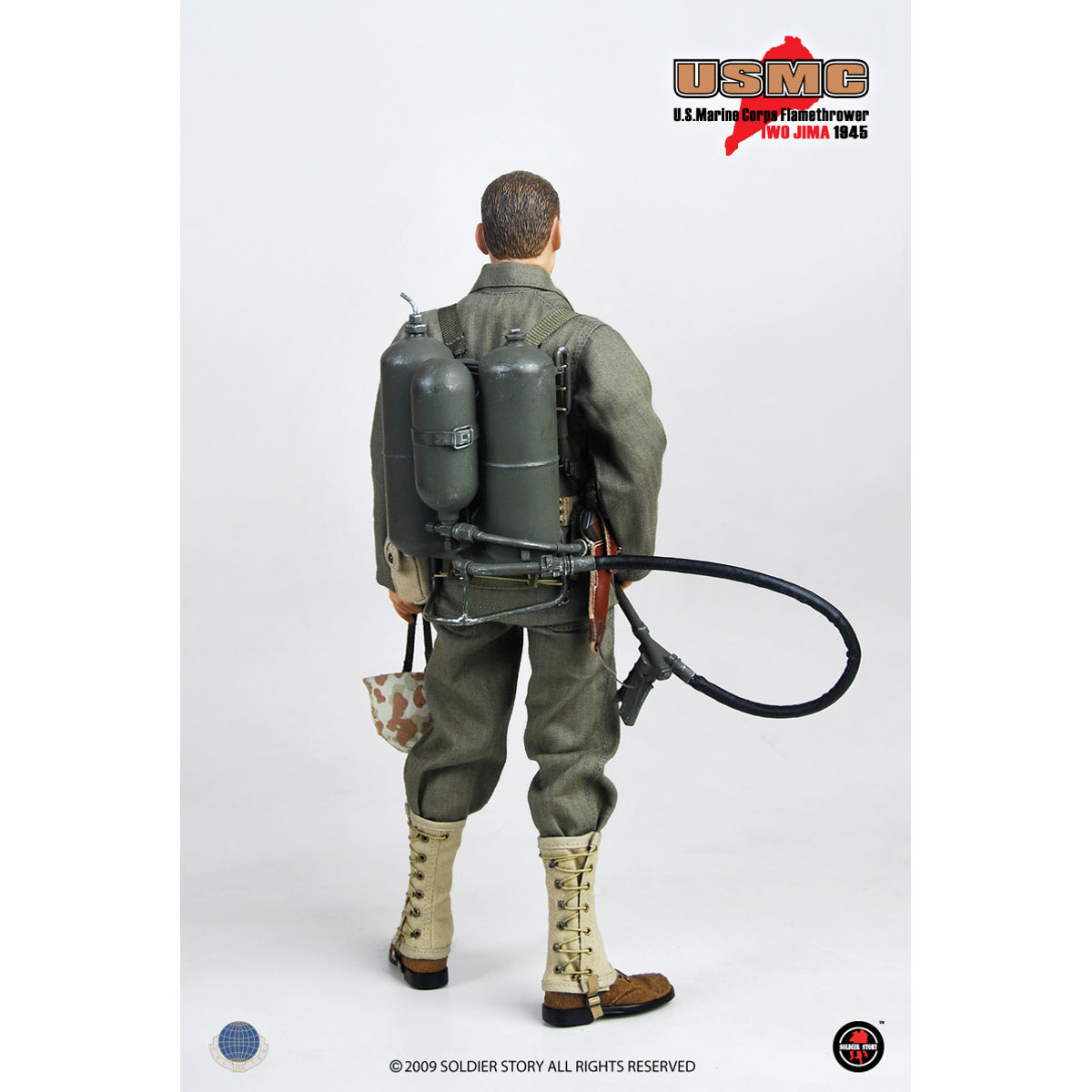 U.S.M.C. FLAMETHROWER IWO JIMA 1945 - SS-035