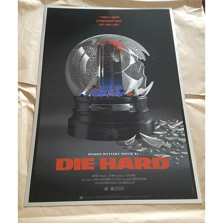 Mondo Mystery Movie XI Die Hard by Laurent Durieux