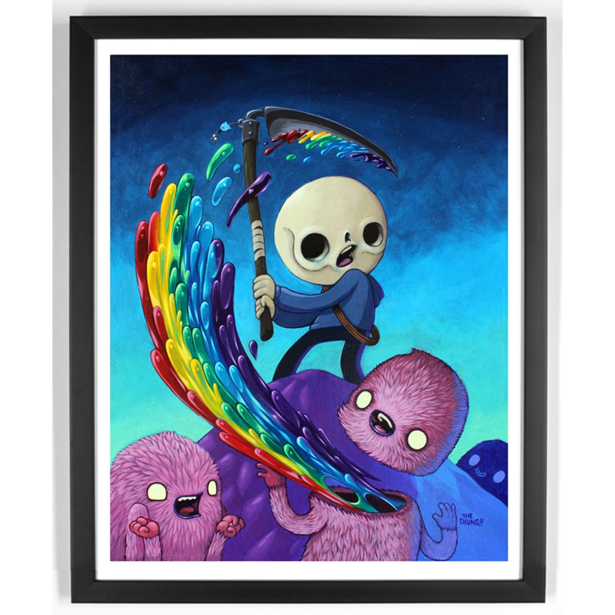 Happiness Is Killed By Removing The Head Or Destroying The Brain