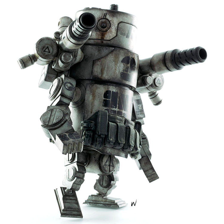 ROTHCHILD DLM V3 SHAG ROCKS OUTPOST 2 by Ashley Wood
