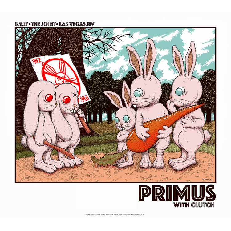PRIMUS - Las Vegas, NV 2017 by Jermaine Rogers