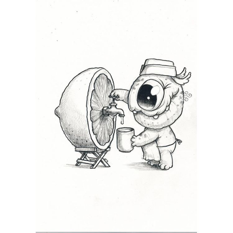 Original Drawing #768 by Chris Ryniak