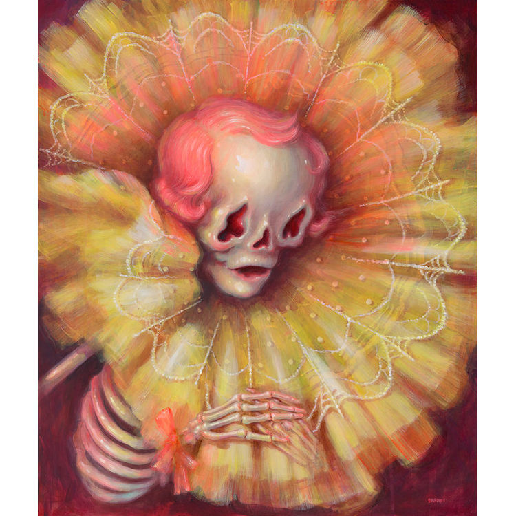 Death Song(Portrait of Artist's Mother, In Death) by Brandi Milne