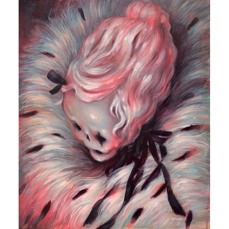 Queen(Portrait of Artist's Mother, In Life) by Brandi Milne