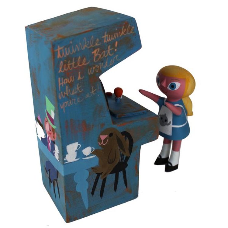 Alice's Mad Tea Party Arcade Set by Michelle Valigura