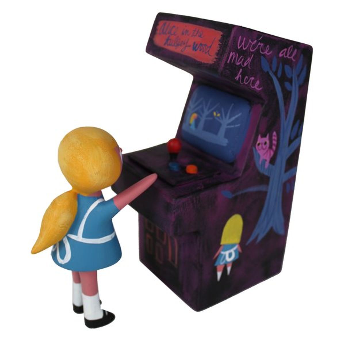 Alice in the Tugley Wood Arcade Set