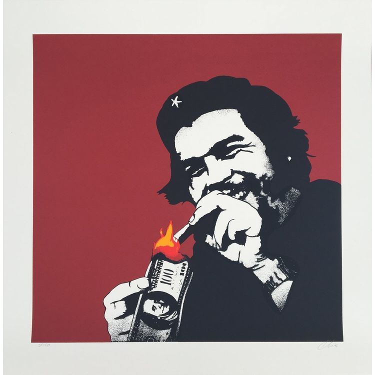 BURN CAPITALISM (RED Edition) by Kunstrasen