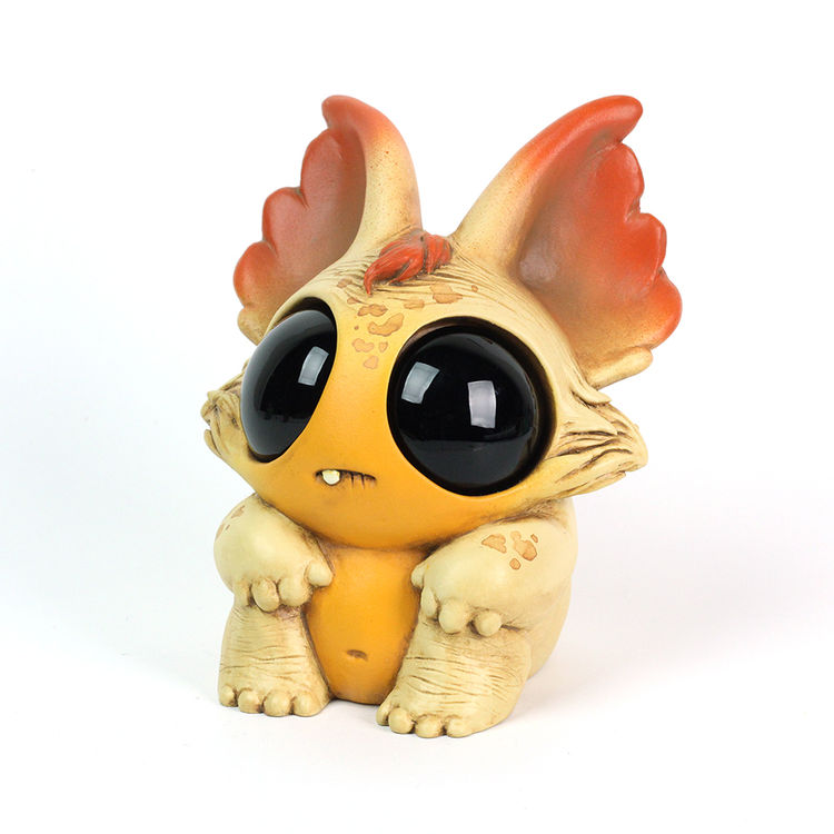 Orange Spotted Tufted Tooful by Chris Ryniak