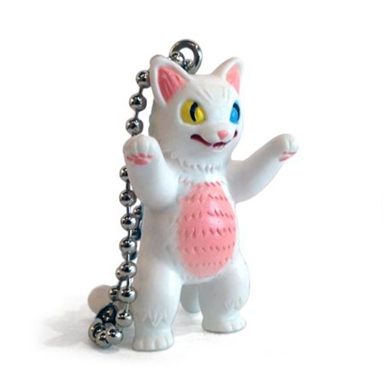 White Capsule Negora Keychain by Konatsu Koizumi