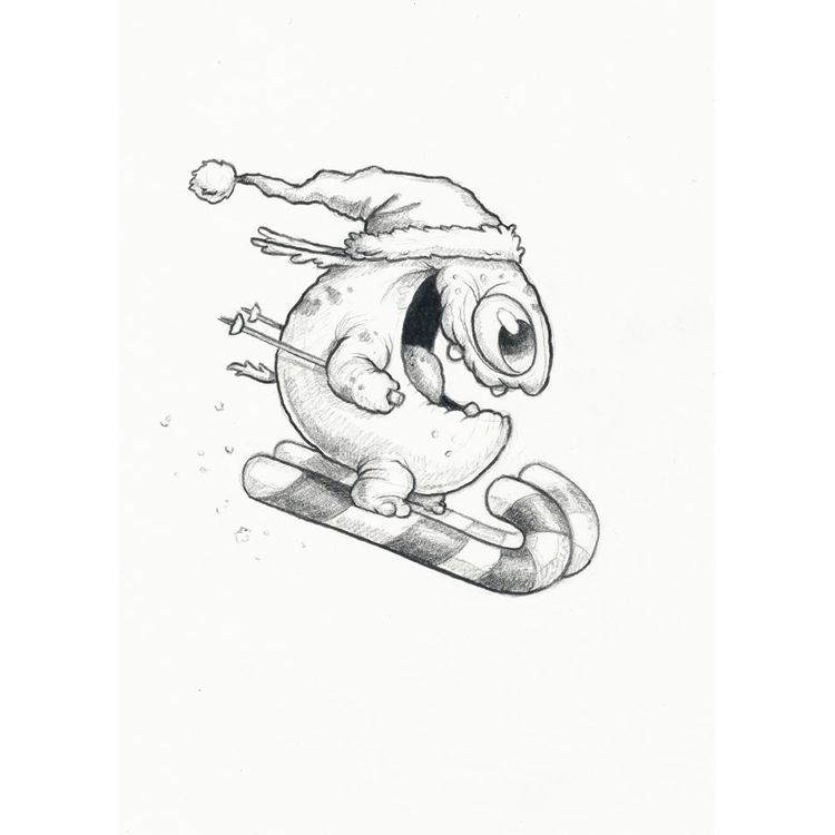 Original Drawing #633 by Chris Ryniak