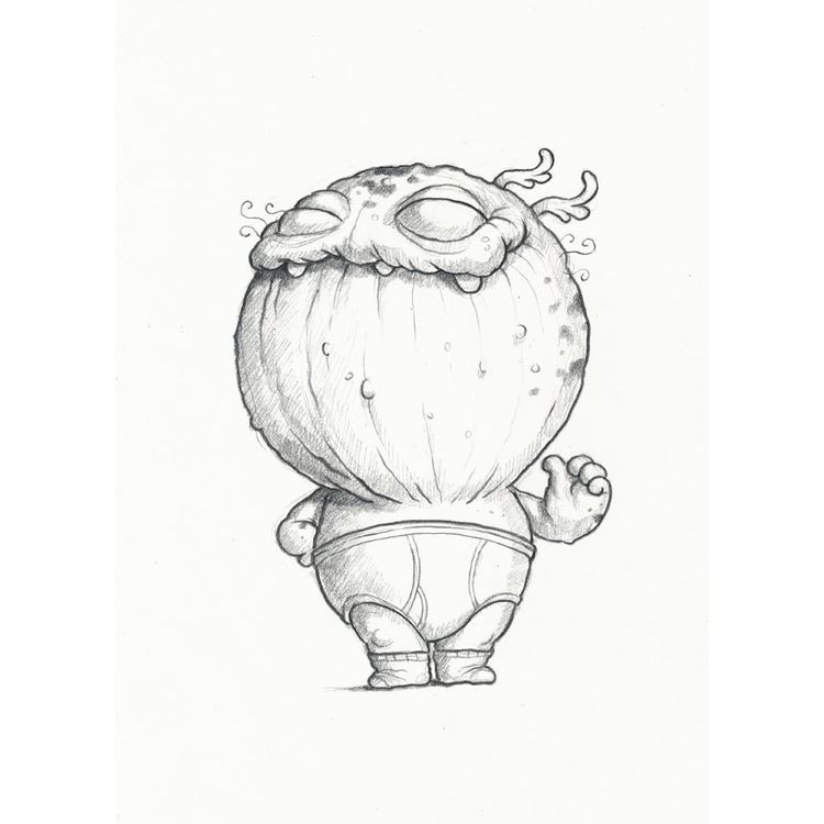 Original Drawing #586 by Chris Ryniak