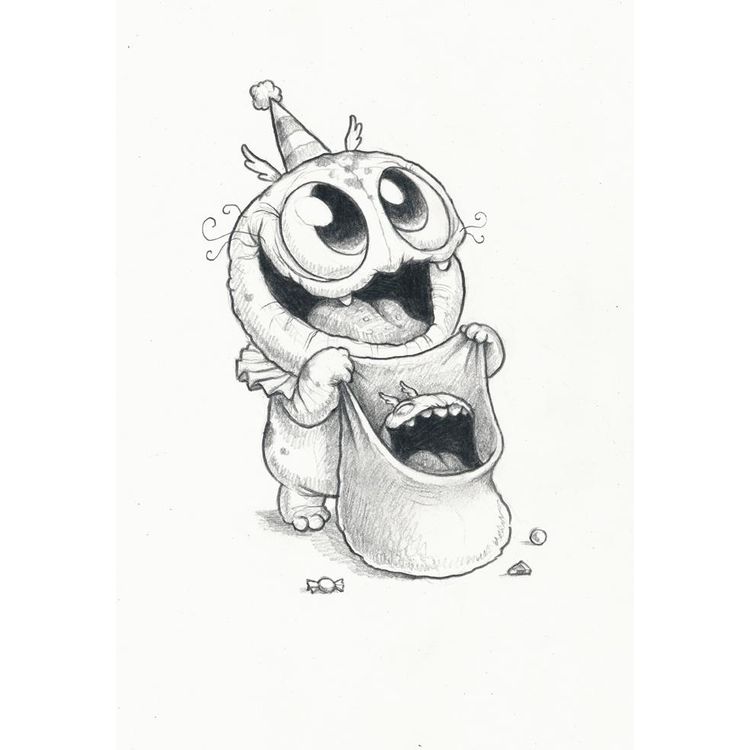 Original Drawing #601 by Chris Ryniak