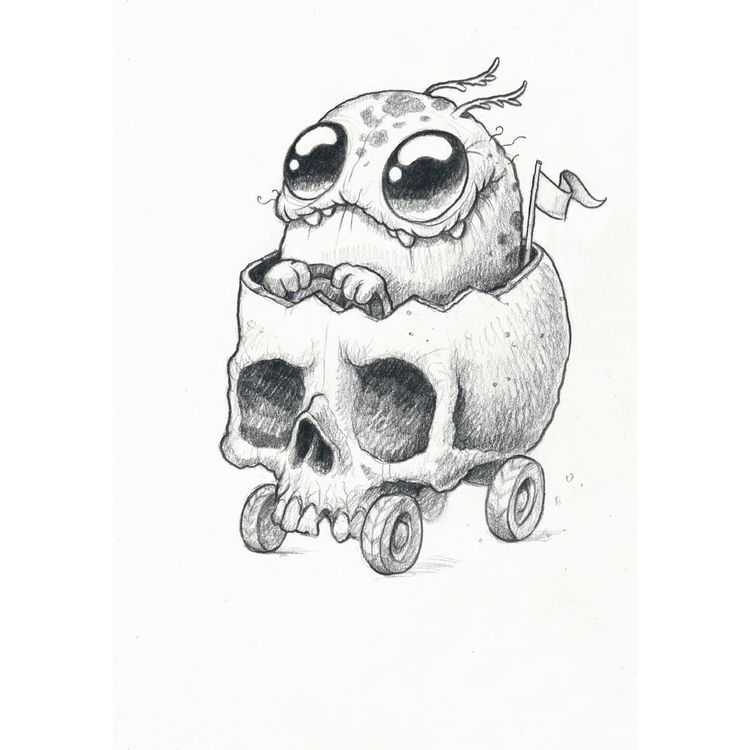 Original Drawing #612 by Chris Ryniak