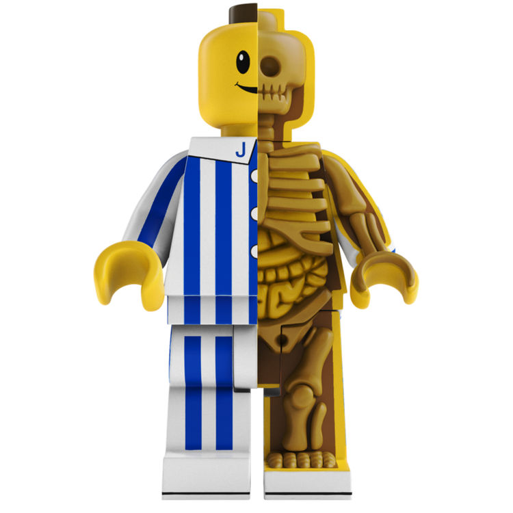 Overjoyed Bigger Micro Anatomic Original by Jason Freeny