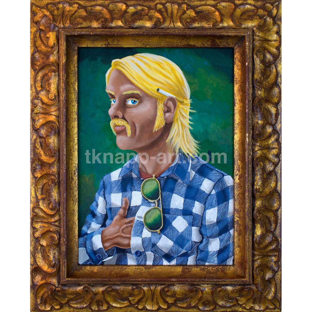 Portrait of Radcliffe “Rad” Carver…Godfather of Skateboards