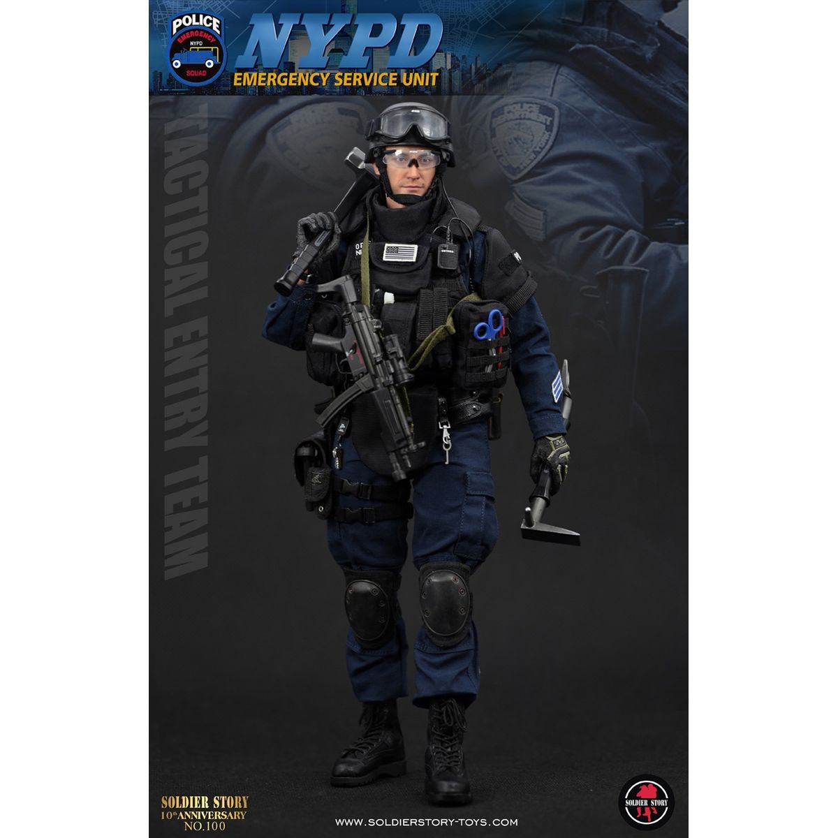 NYPD - ESU TACTICAL ENTRY TEAM - SS-100