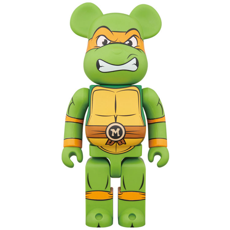 1000% Teenage Mutant Ninja Turtles - Michelangelo Be@rbrick by Nickelodeon